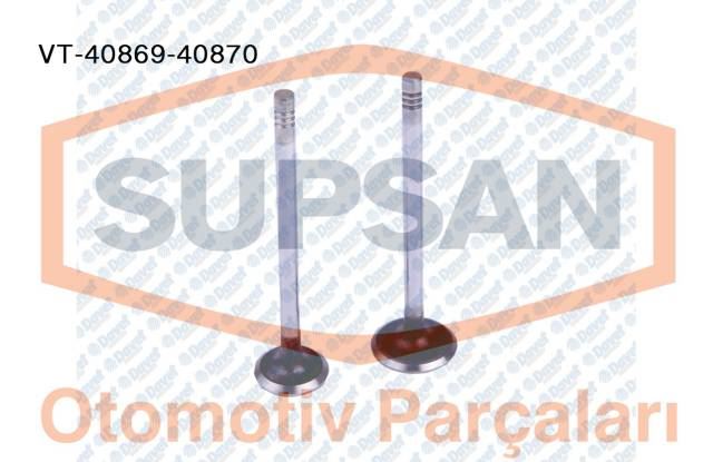 SUPSAN VT-40869-40870 Subap Emme+Eksoz (In-8 Ex-8) Fiesta 1.4 16v